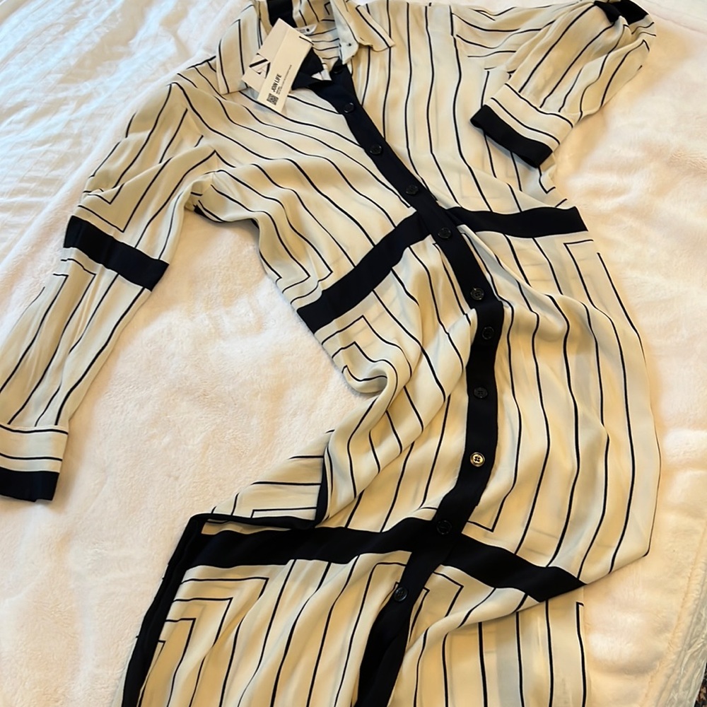Zara long dress with buttons old Hollywood style size s